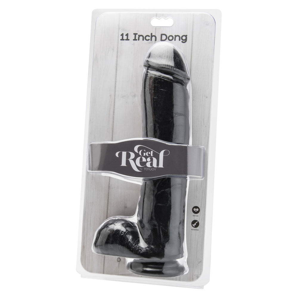 ToyJoy Get Real 11 Inch Dong With Suction Cup Base – 2.25 Inch Dong > Dildos > Large Dildos - Tophatter Daily Deals