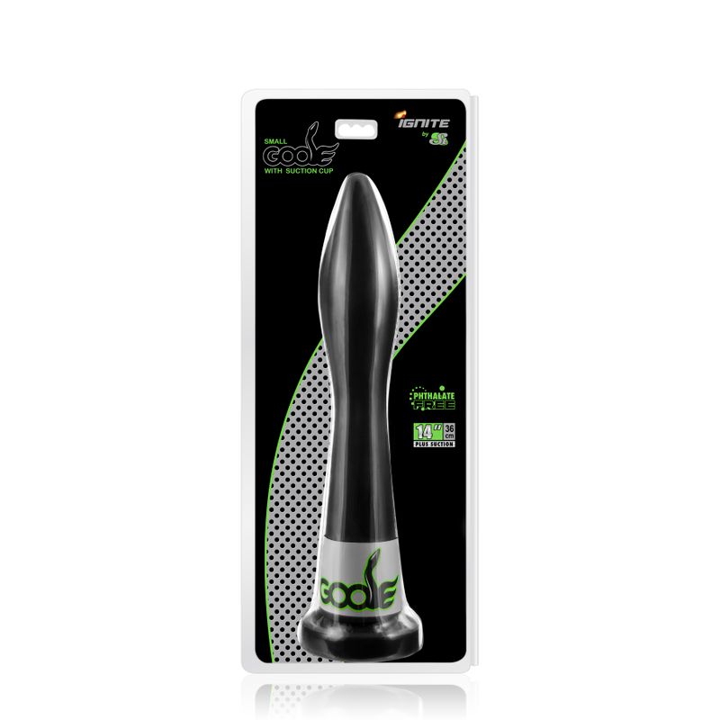 Goose (Black) – Phthalate-Free 14 Inch Probe with Suction Base > Anal Range > Oversized Anal Toys - Tophatter Daily Deals