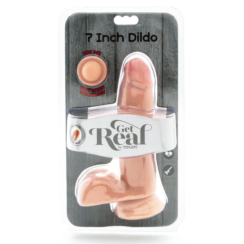 ToyJoy Get Real Dual Density 7 Inch Dildo > Dildos > Realistic Dildos - Tophatter Daily Deals