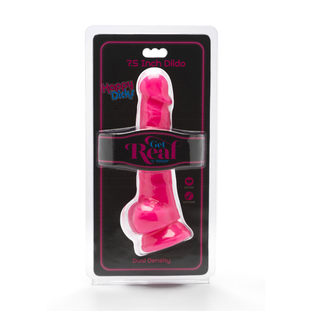 ToyJoy Happy Dicks 7.5 Inch Dildo With Balls > Dildos > Realistic Dildos - Tophatter Daily Deals