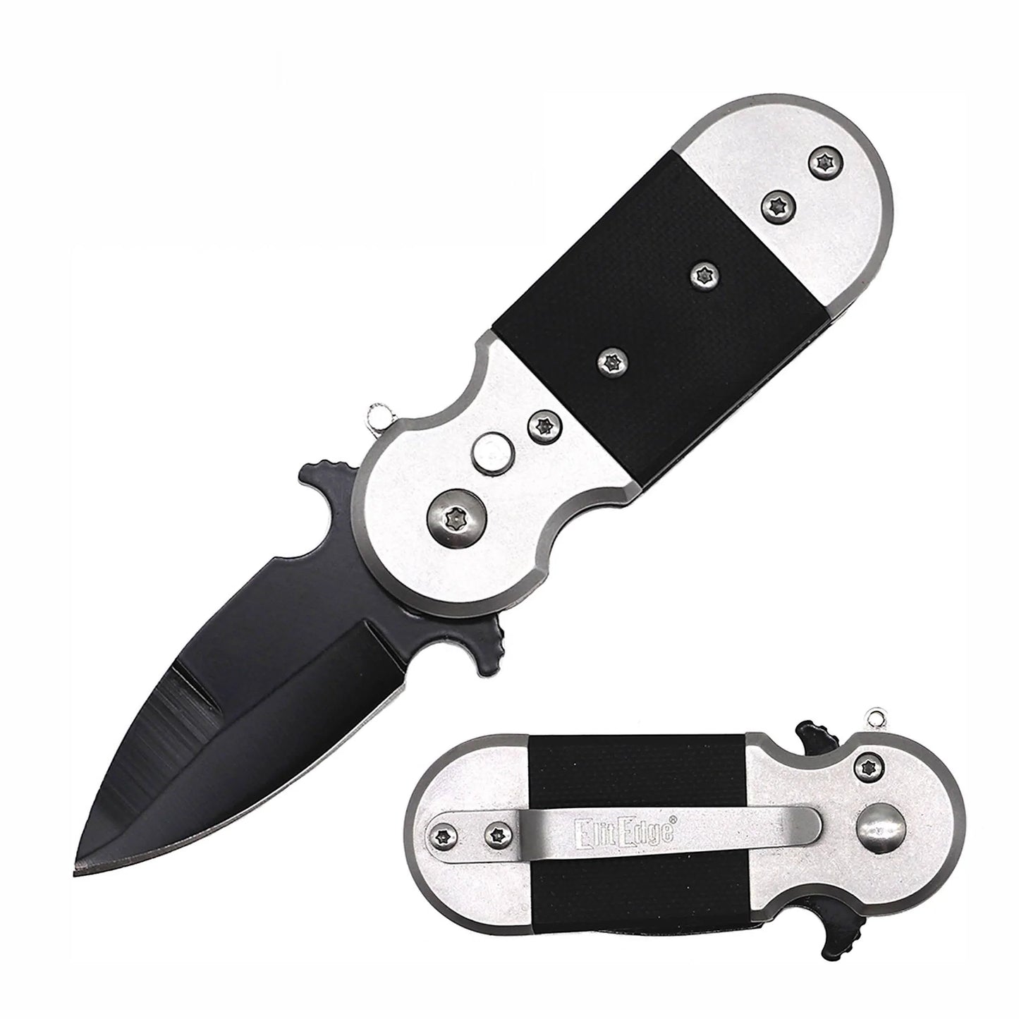 4.75” Automatic Knife With Safety Lock - Tophatter Daily Deals