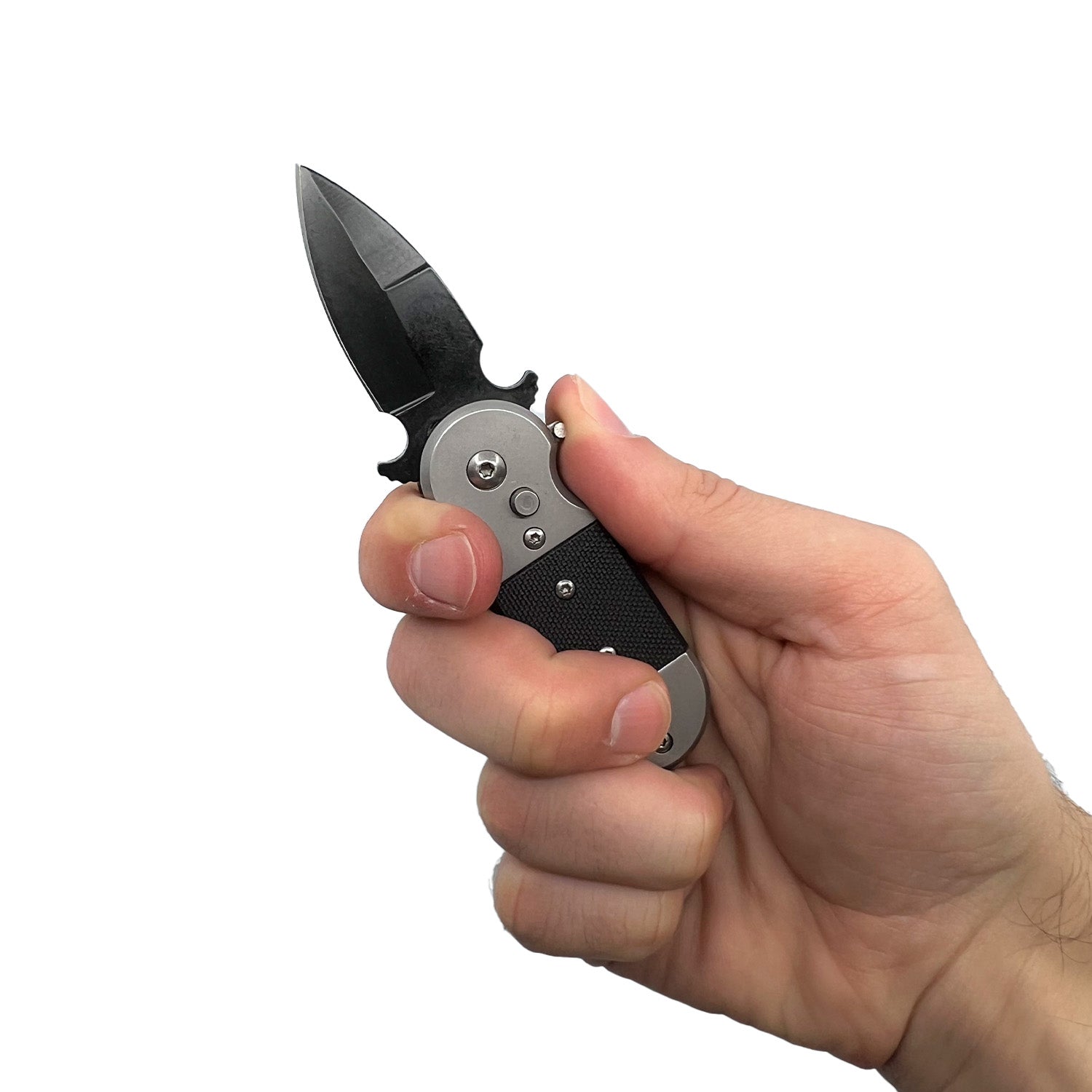 4.75” Automatic Knife With Safety Lock - Tophatter Daily Deals