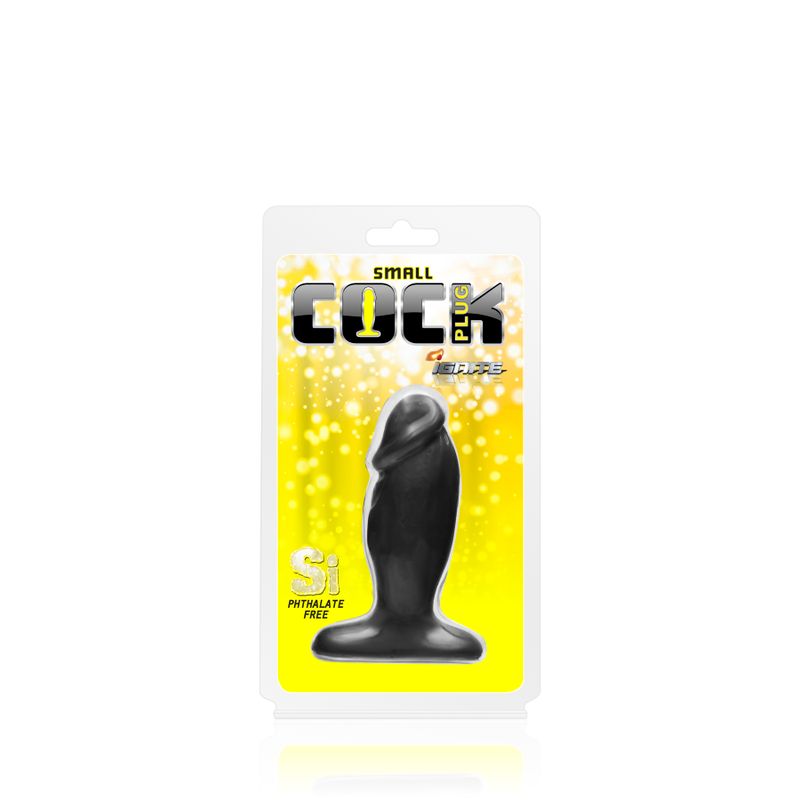 Realistic Cock Plug Black Small – 4 Inch PVC Small Butt Plug > Anal Range > Anal Probes - Tophatter Daily Deals