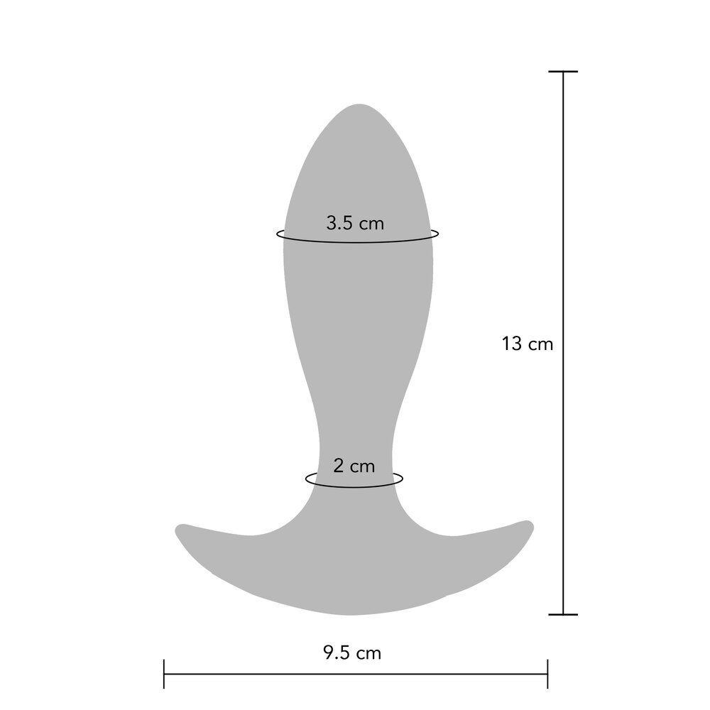 ToyJoy Buttocks The Brave – Remote-Controlled Vibrating Butt Plug > Anal Range > Vibrating Butt Plugs - Tophatter Daily Deals