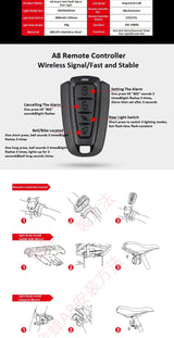 A8 Road Bike Anti-theft Alarm Lock 0 - Tophatter Daily Deals