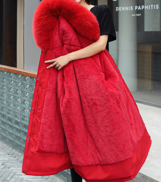 Warm Women’s Winter Coat - Relaxed A Line, Faux Fur, City - Tophatter Daily Deals