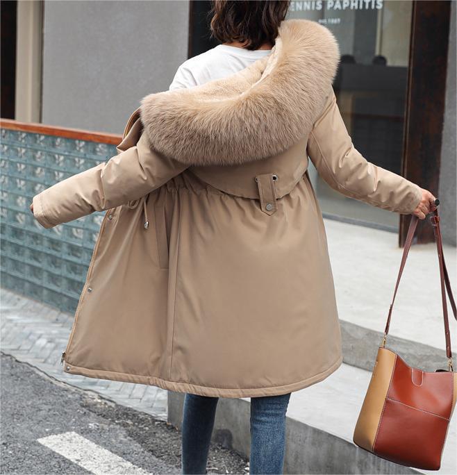 Warm Women’s Winter Coat - Relaxed A Line, Faux Fur, City - Tophatter Daily Deals