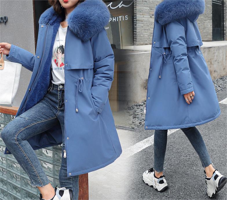 Warm Women’s Winter Coat - Relaxed A Line, Faux Fur, City - Tophatter Daily Deals