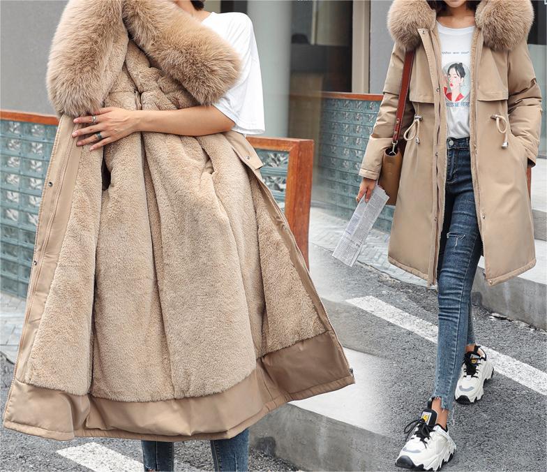 Warm Women’s Winter Coat - Relaxed A Line, Faux Fur, City - Tophatter Daily Deals