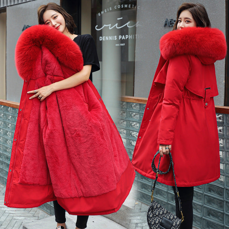 Warm Women’s Winter Coat - Relaxed A Line, Faux Fur, City - Tophatter Daily Deals