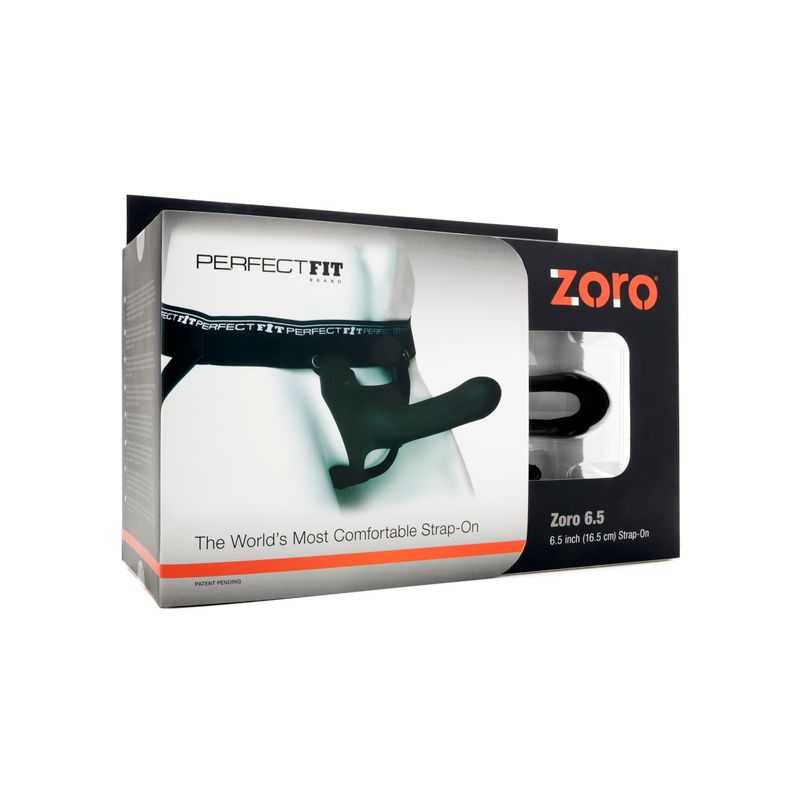 Zoro Strap-On 6.5 Inch – Soft Touch Silicone Strap-On > Dildos > Strap On Dildos - Tophatter Daily Deals