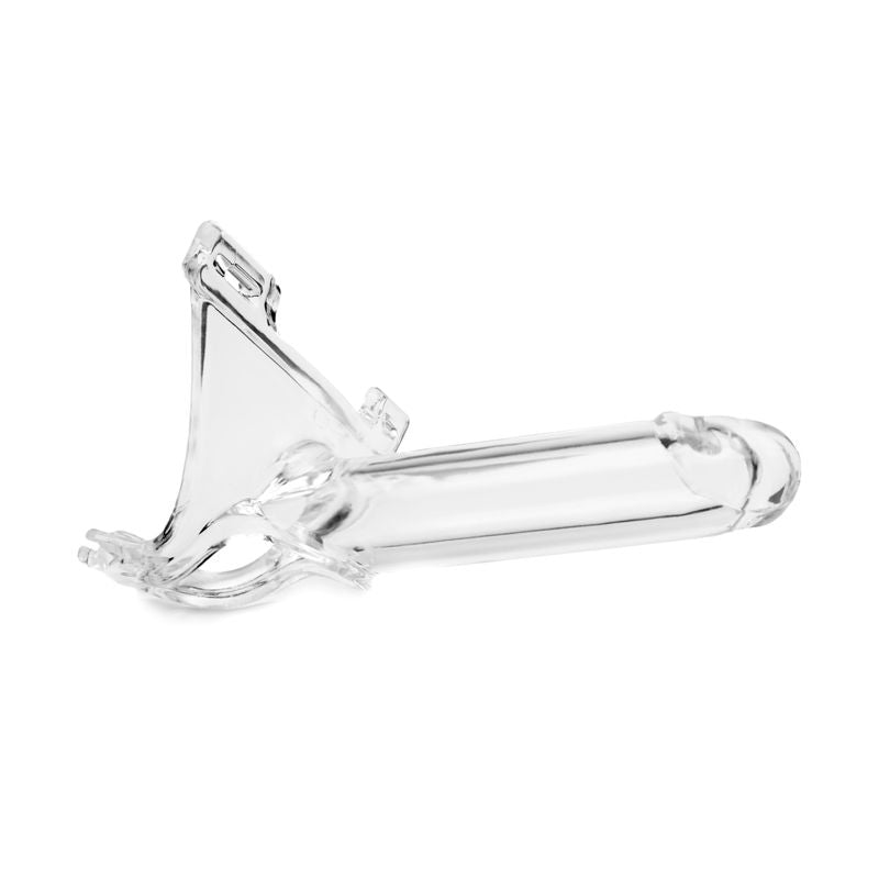 Zoro Knight 6 Inch Clear Strap-On > Dildos > Hollow Strap Ons - Tophatter Daily Deals