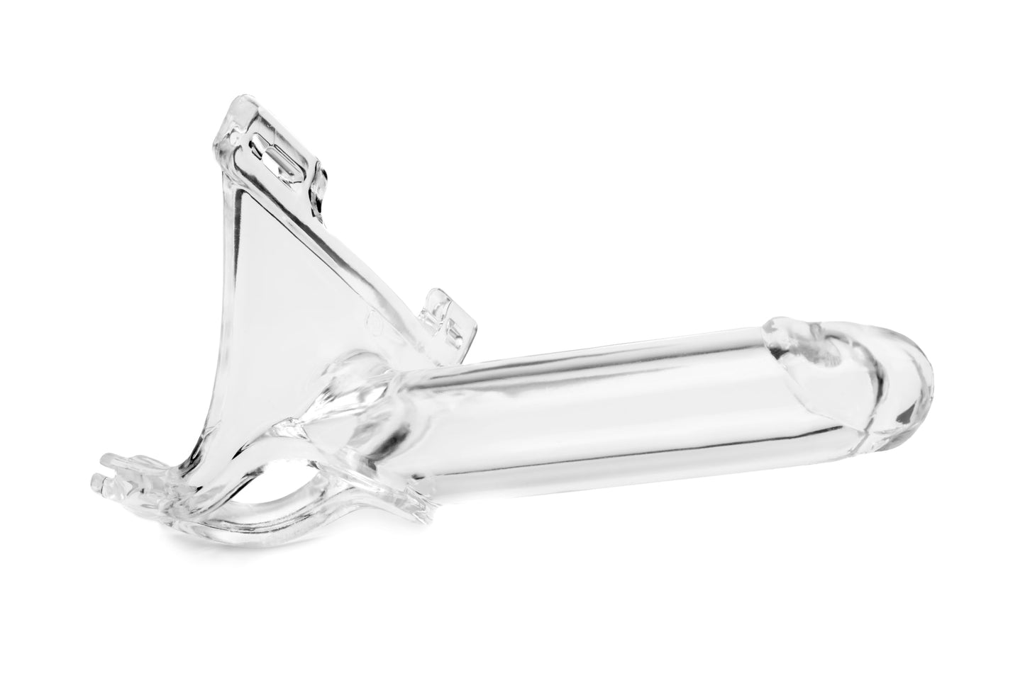 Zoro Knight 6 Inch Clear Strap-On > Dildos > Hollow Strap Ons - Tophatter Daily Deals