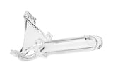 Zoro Knight 6 Inch Clear Strap-On > Dildos > Hollow Strap Ons - Tophatter Daily Deals