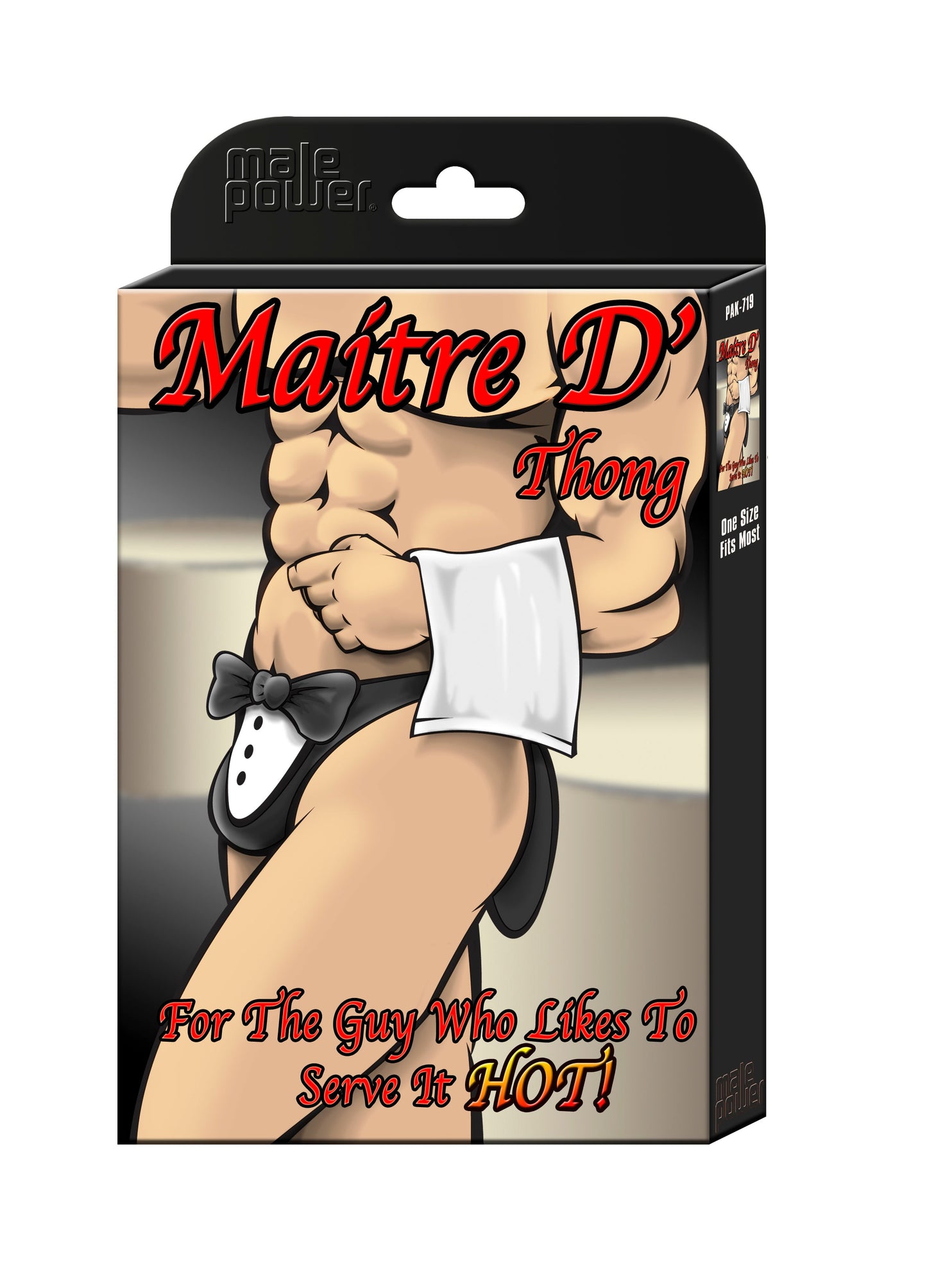 MaitreD Thong Novelty Men’s Lingerie with Tuxedo Design > Clothes > Costumes > Mens - Tophatter Daily Deals