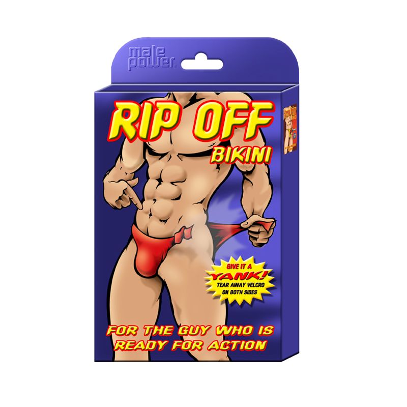 Rip Off Bikini Novelty Underwear for Men with Velcro Closure > Clothes > Mens Apparel - Tophatter Daily Deals
