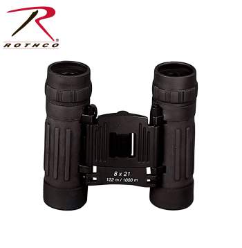 Rothco Compact 8X21mm Binoculars - Tophatter Daily Deals