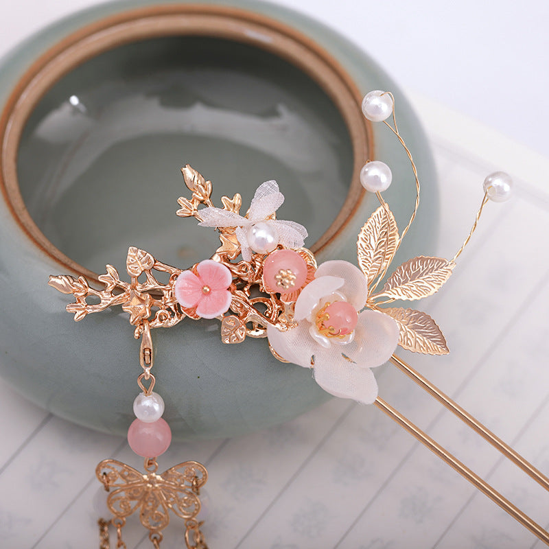 Ancient Hanfu headdress flow super step hairpin 0 - Tophatter Daily Deals