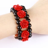 Black Onyx Jewelry Smart Watch Band Black agate carving 0 - Tophatter Daily Deals