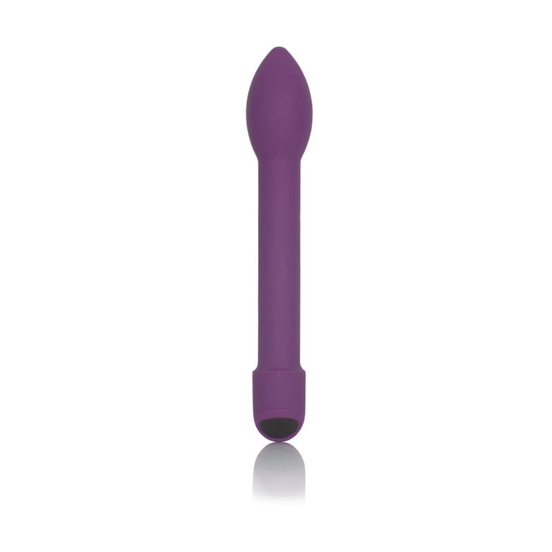 OMGee Spot Vibe (Purple) – Luxury Tapered Vibrator with Silky-Soft PU Coating > Sex Toys For Ladies > G-Spot Vibrators - Tophatter Daily Deals