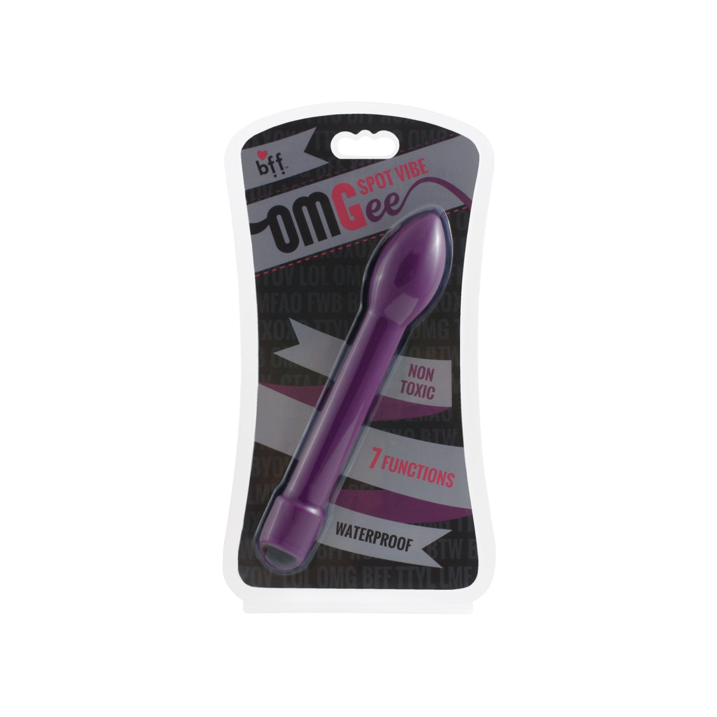 OMGee Spot Vibe (Purple) – Luxury Tapered Vibrator with Silky-Soft PU Coating > Sex Toys For Ladies > G-Spot Vibrators - Tophatter Daily Deals