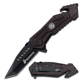 USMC - SPRING ASSISTED KNIFE - Tophatter Daily Deals