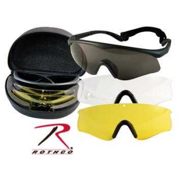 Rothco ANSI Rated Interchangeable Sport Glass Kit - Tophatter Daily Deals