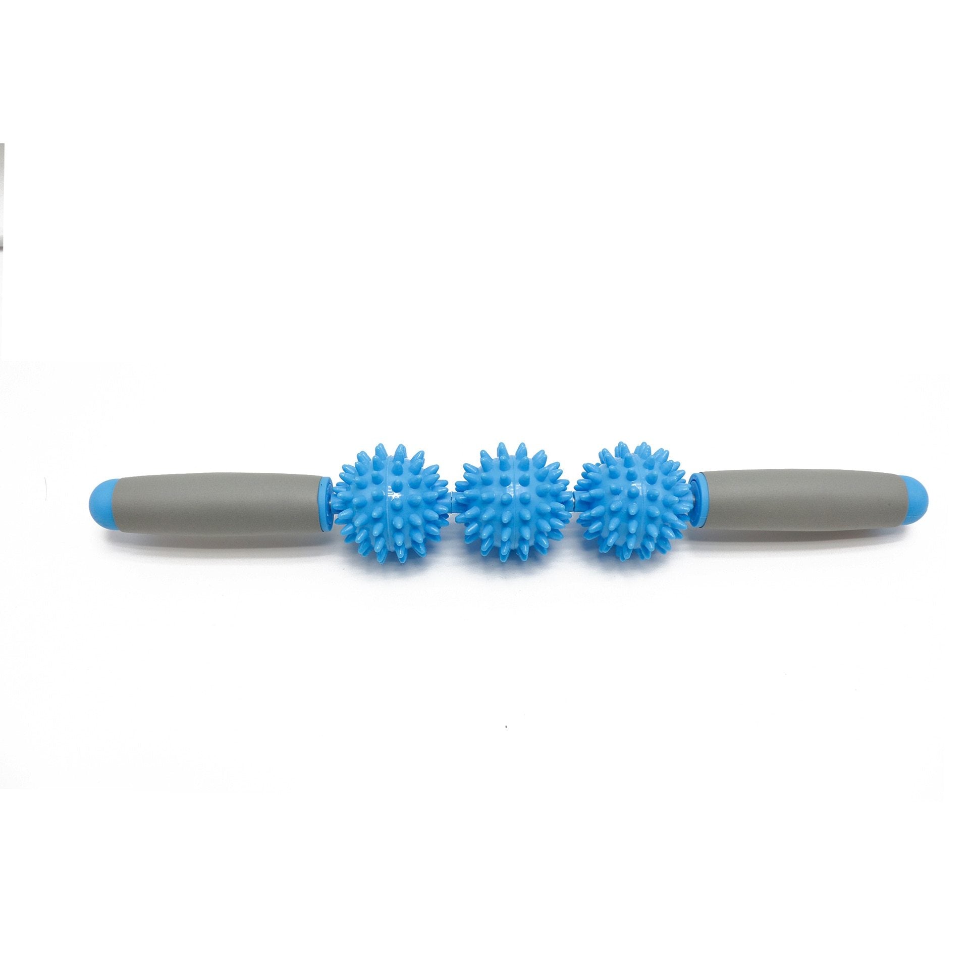 Anti Cellulite Massager Stick Anti-Cellulite Trigger Point Stick Body Foot Face Leg Slimming Massage Muscle Roller Three rounds blue 0 - Tophatter Daily Deals
