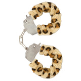 ToyJoy Furry Fun Leopard Print Wrist Cuffs – Furry Wrist Cuffs > Bondage Gear > Handcuffs - Tophatter Daily Deals