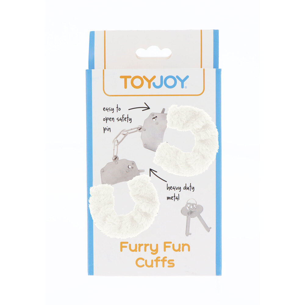 ToyJoy Furry Fun Wrist Cuffs – Plush Restraint Restraints > Bondage Gear > Handcuffs - Tophatter Daily Deals