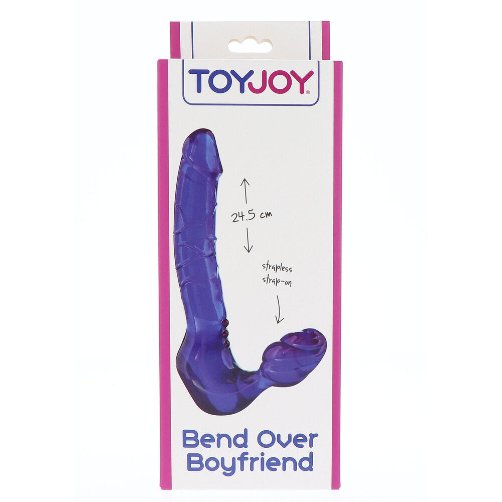 ToyJoy Bend Over Boyfriend (Purple) – Strapless Waterproof Strap-On 9 Inch > Dildos > Strapless Strap Ons - Tophatter Daily Deals