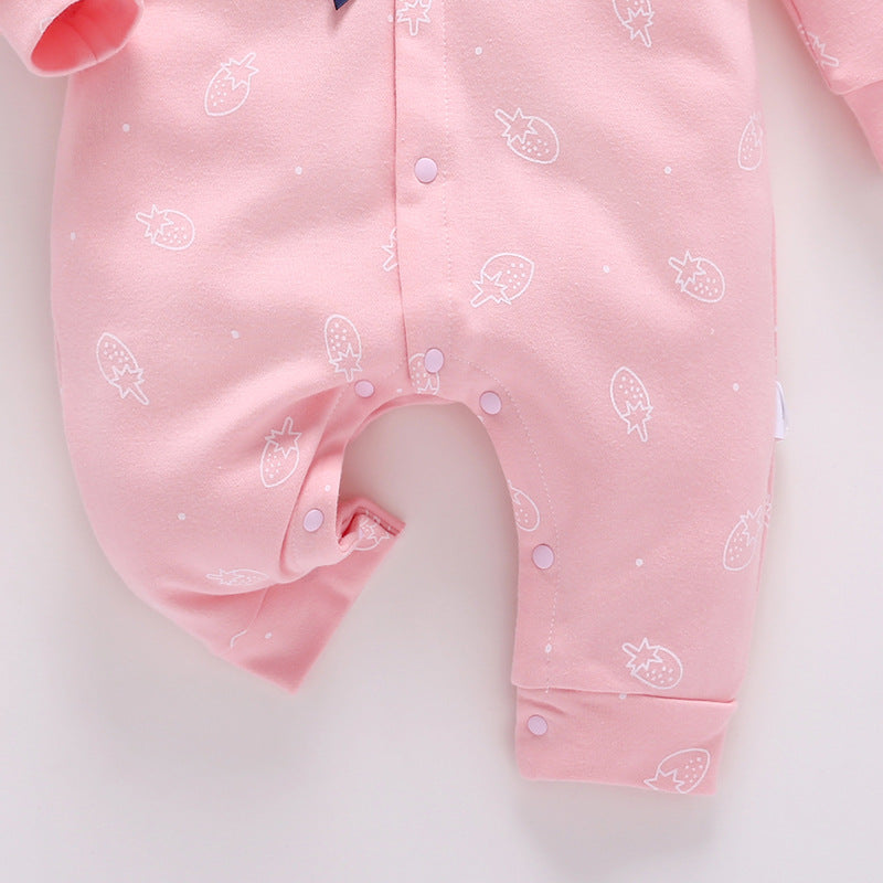 Baby autumn princess spring and autumn jumpsuit 0 - Tophatter Daily Deals