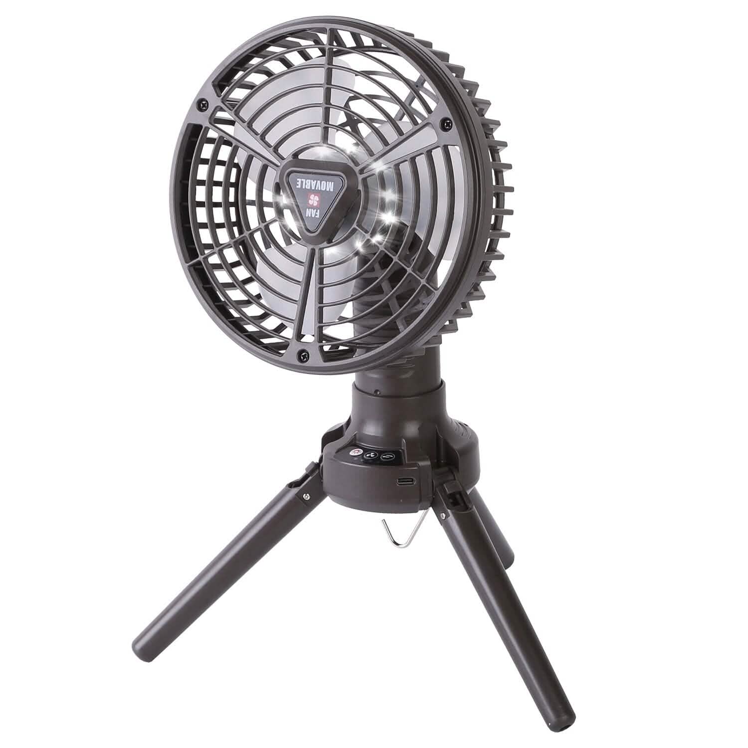 10400 mAh Portable Camping Fan Outdoor Recreation - Tophatter Daily Deals