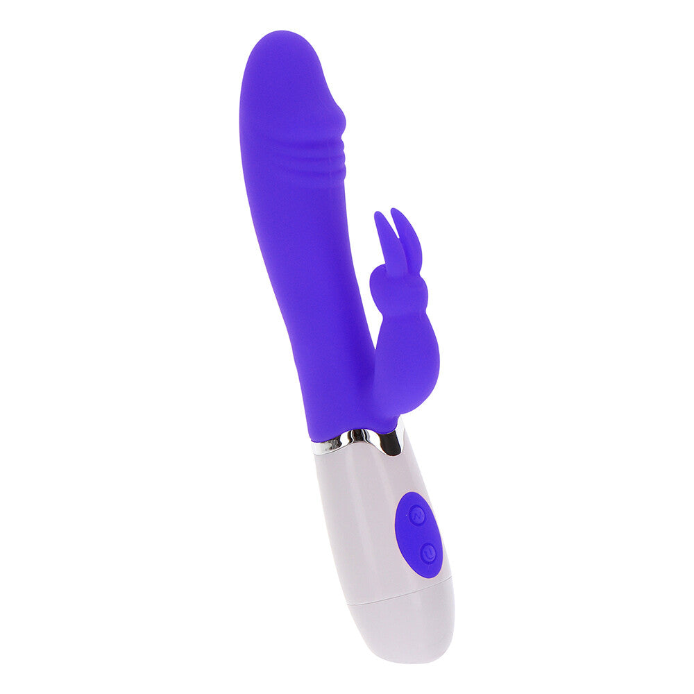 ToyJoy Funky Rabbit Vibrator – Splashproof Silicone Vibrator with Clitoral Stimulator > Vibrators > Ladies > Rabbit - Tophatter Daily Deals