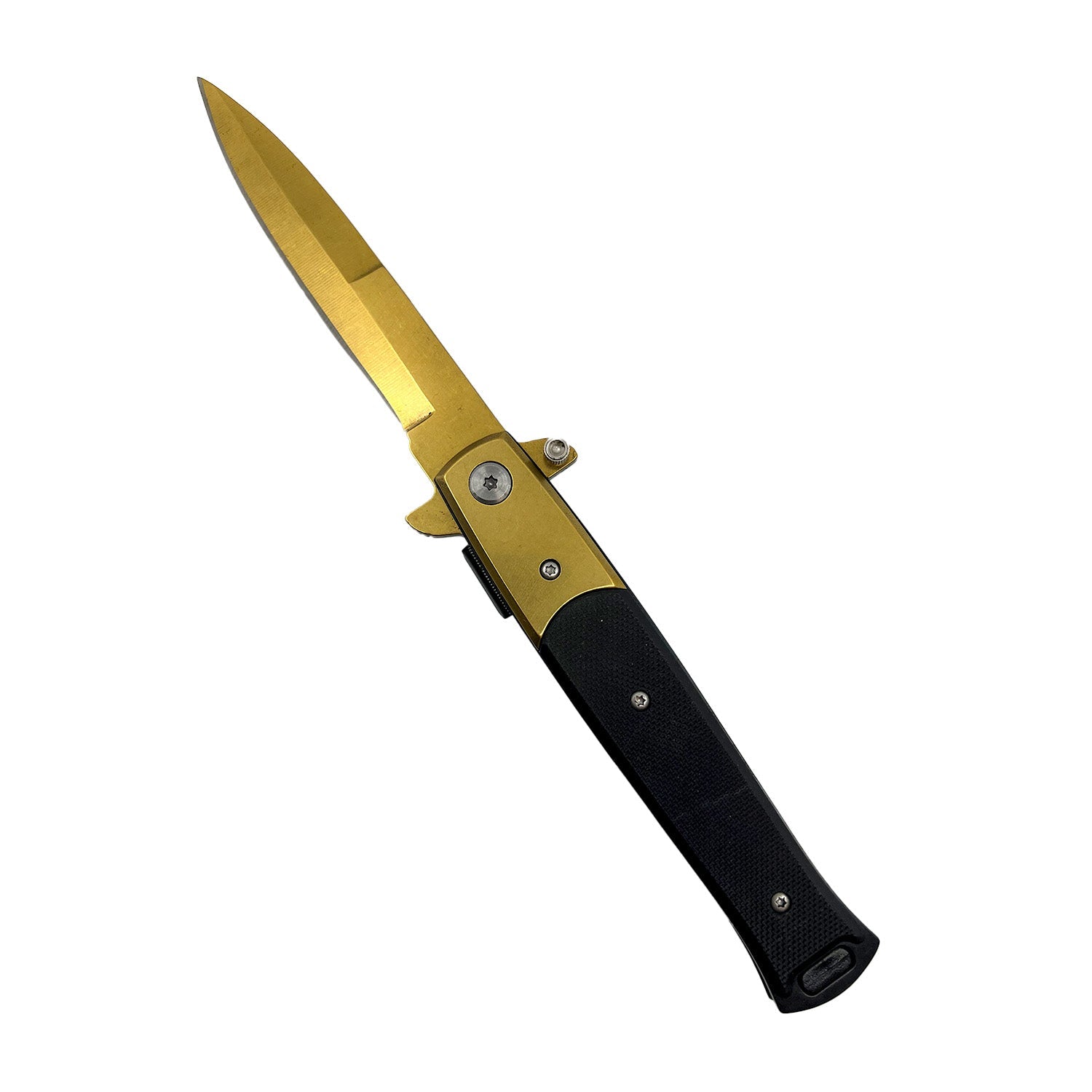 Titanium Knife Gold Titanium - Tophatter Daily Deals