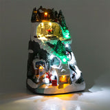 LED Ski Slope | Illuminated LED Christmas Ornament with Movement - 30cm LED Light - Tophatter Daily Deals