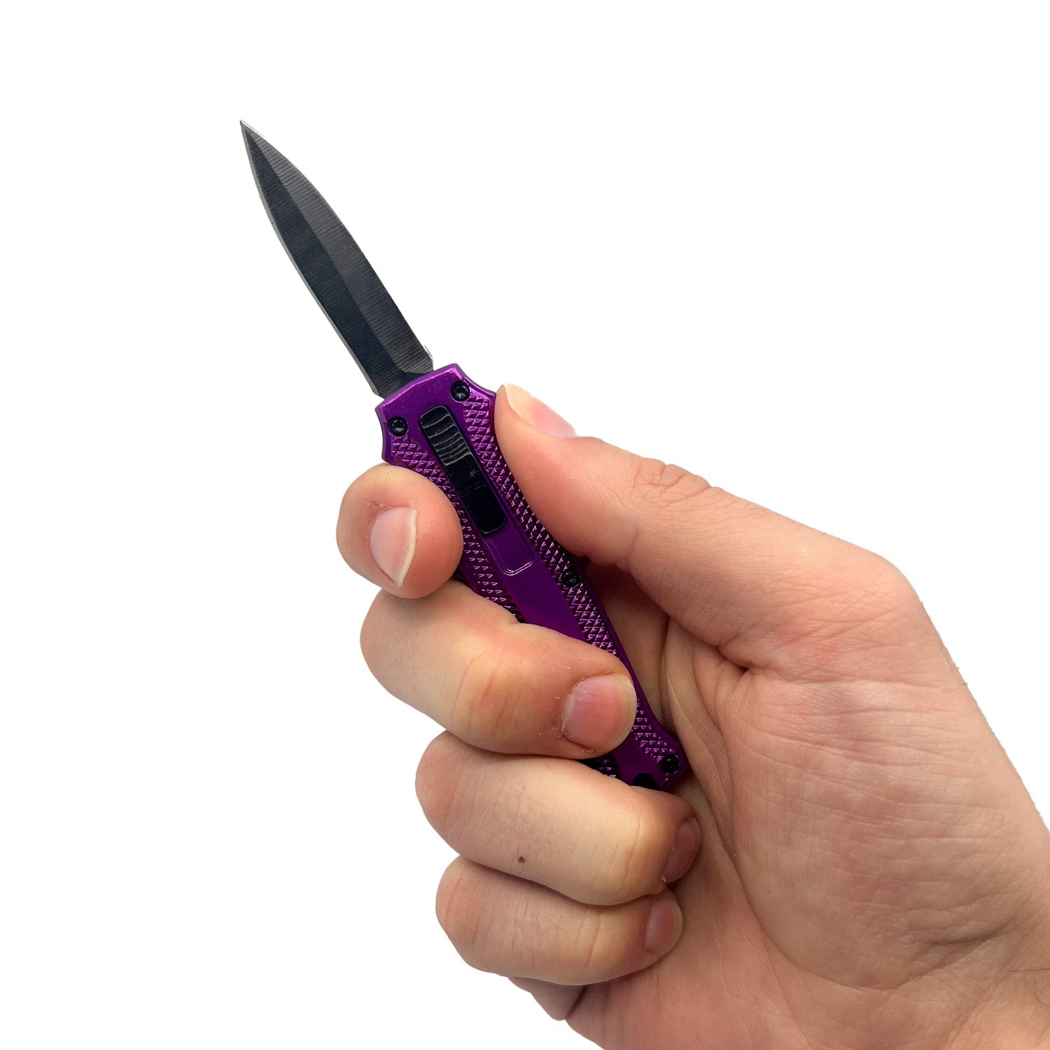 Mini Automatic OTF Keyring Knife Knife - Tophatter Daily Deals