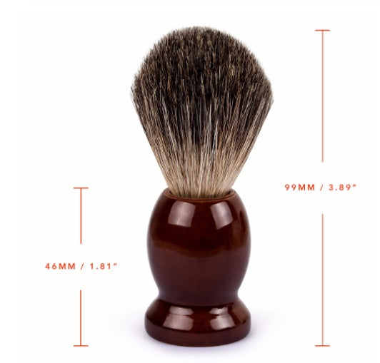 Beard brush shaving foam cleansing 0 - Tophatter Daily Deals