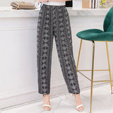 Bloomers plus size mother pants cotton linen pants 4color 0 - Tophatter Daily Deals