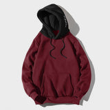 Soft Relaxed Men's Pullover Hoodie - Contrast Hood, Casual Red 3D Changing Face Moving Picture Frame - Tophatter Daily Deals