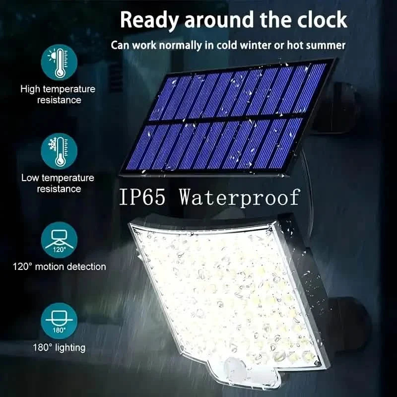 106 LED Security Lamp Dusk To Dawn 270° Wide Angle Outdoor Lighting Outdoor Lighting - Tophatter Daily Deals