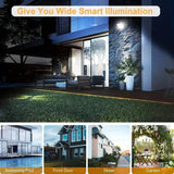 106 LED Security Lamp Dusk To Dawn 270° Wide Angle Outdoor Lighting Outdoor Lighting - Tophatter Daily Deals
