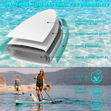 10’6” x 32”x 6” Paddle Boards for Adults with Premium SUP Accessories and Backpack Outdoor Recreation - Tophatter Daily Deals