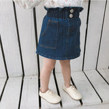 Bud waist denim skirt 0 - Tophatter Daily Deals