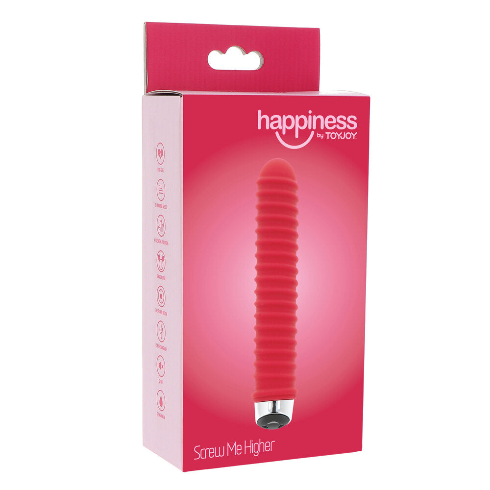 ToyJoy Happiness Screw Me Higher – Vibrator > Vibrators > Standard Vibrators - Tophatter Daily Deals
