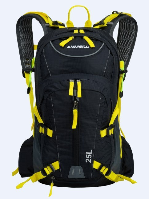 ANMEILU Amay Road outdoor cycling backpack Black yellow 0 - Tophatter Daily Deals
