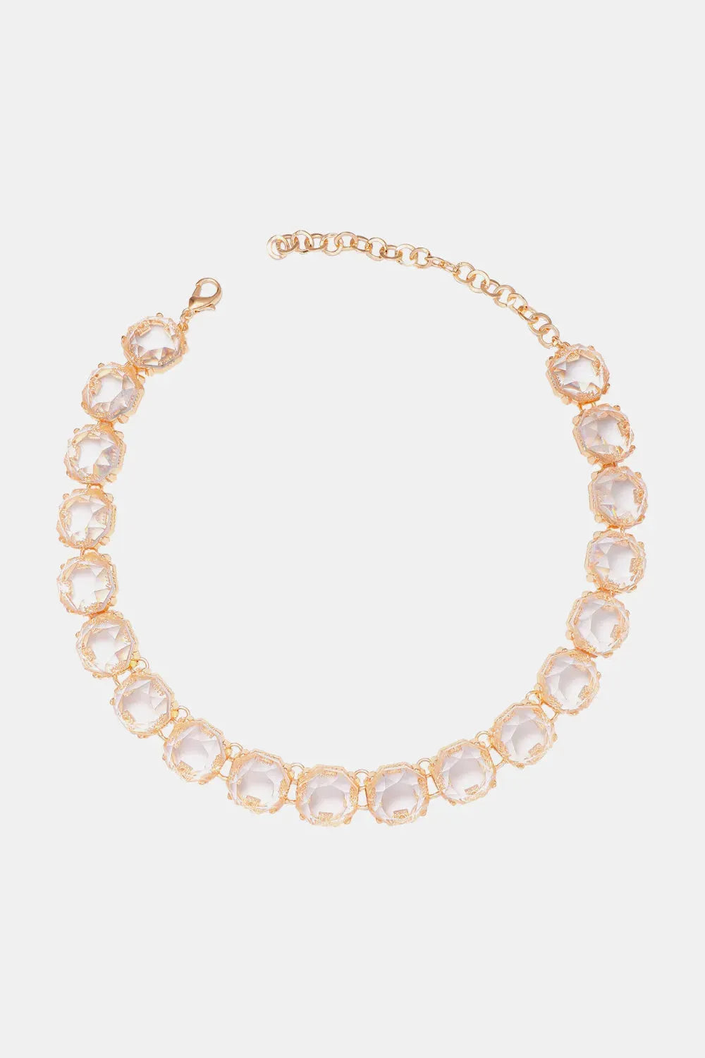 Zinc Alloy Resin Necklace Transparent One Size Necklaces - Tophatter Daily Deals