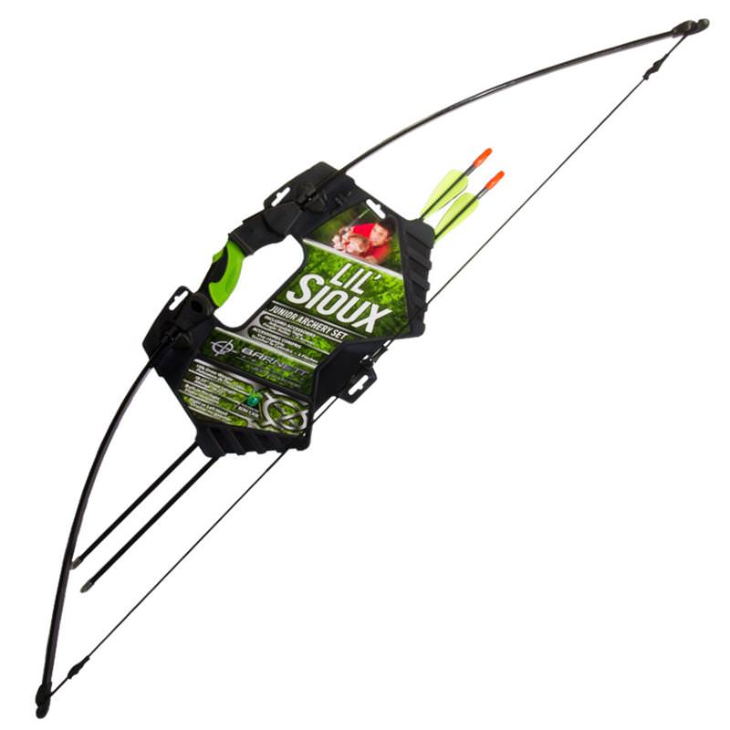 Barnett Lil Sioux Jr. Recurve Beginner's Bow & Arrow Youth Kids Archery Set - TOPHATTER'S ARMORY DEALS Collectible Weapons - Tophatter Daily Deals