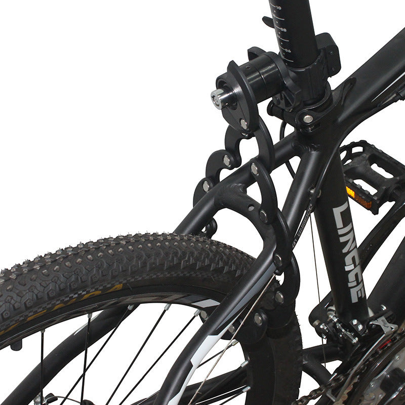 Bicycle lock anti-theft chain 0 - Tophatter Daily Deals