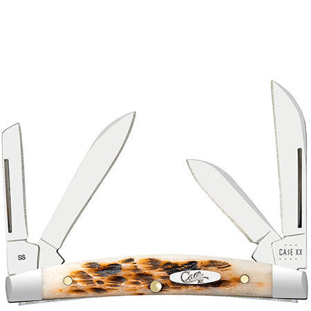 Case Small Congress - Amber Bone - 10723 Traditional Knives - Tophatter Daily Deals